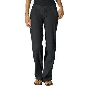 Women’s prAna Monarch Convertible Pants - Black - Size 8 Short